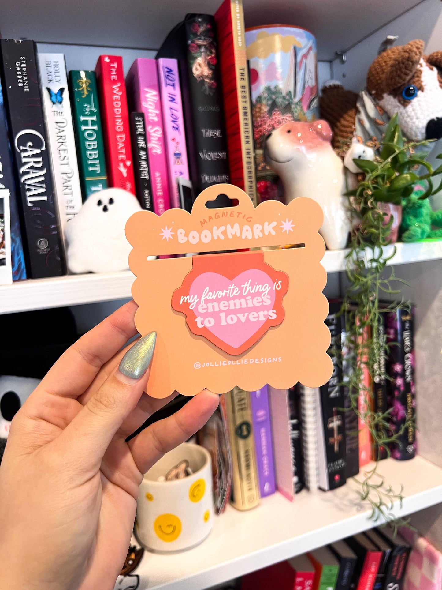 Magnetic Enemies to Lovers Bookmark
