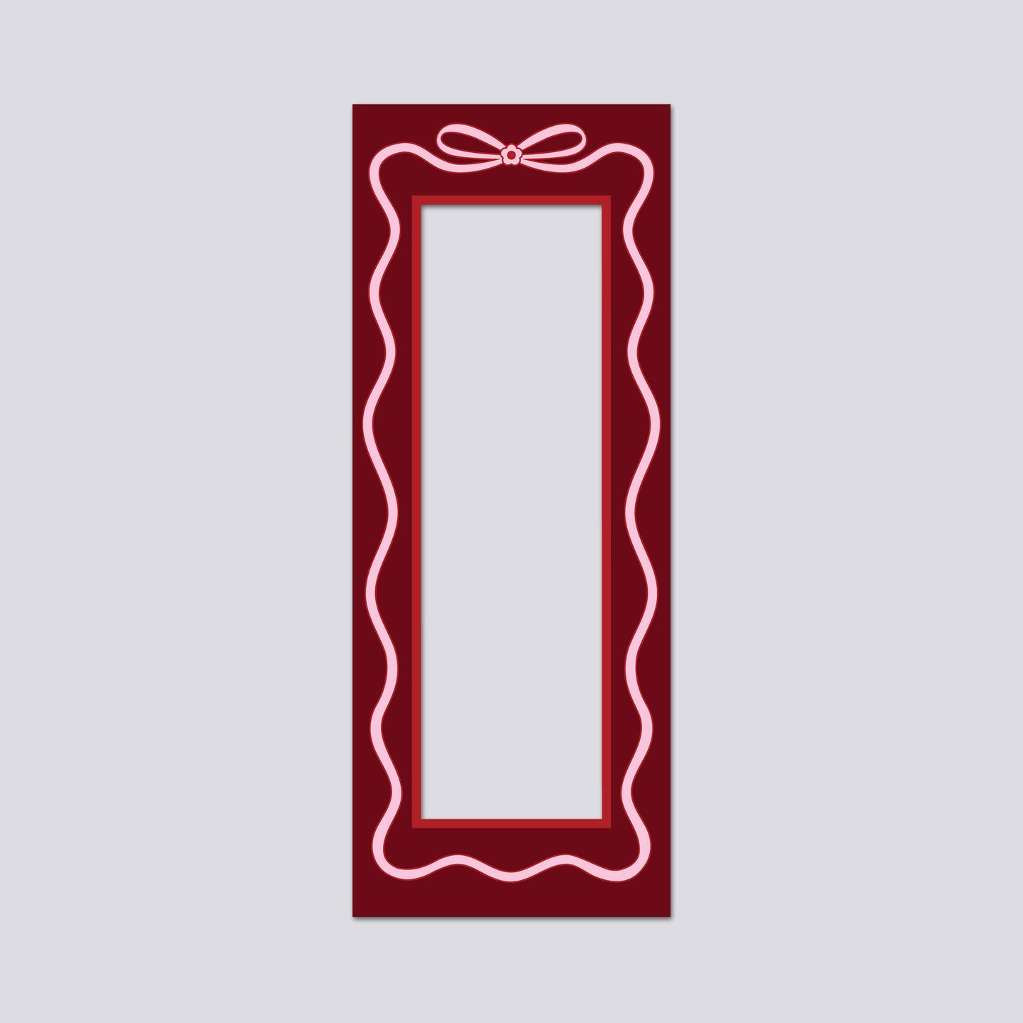 With A Bow Magnetic Digital Photobooth Frame