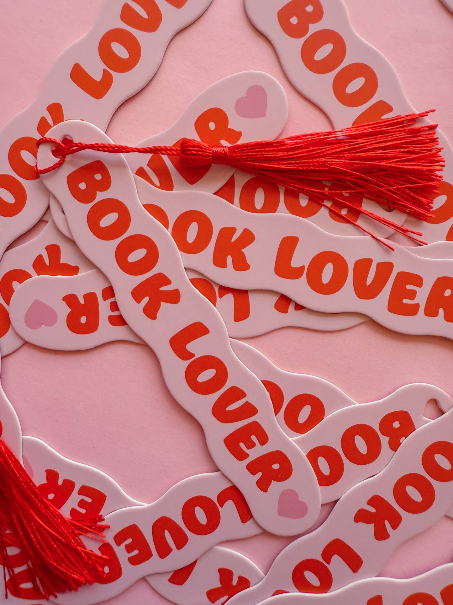 Paper Book Lover Die Cut Bookmark