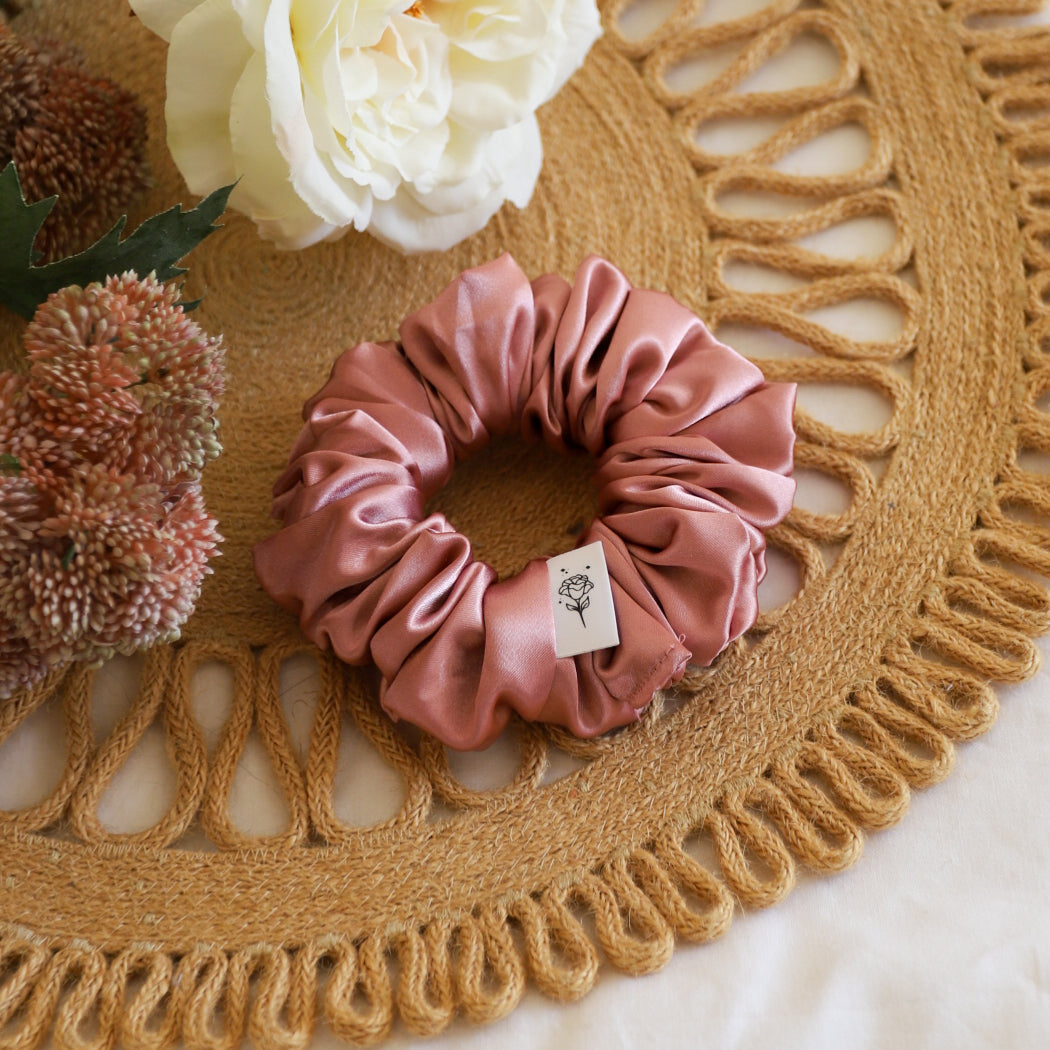 Classic Satin Scrunchie Collection