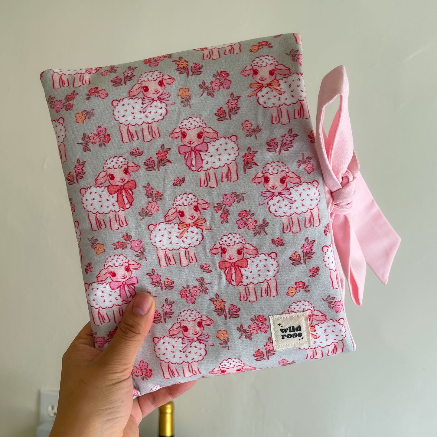 Bow Sheep Book Sleeve