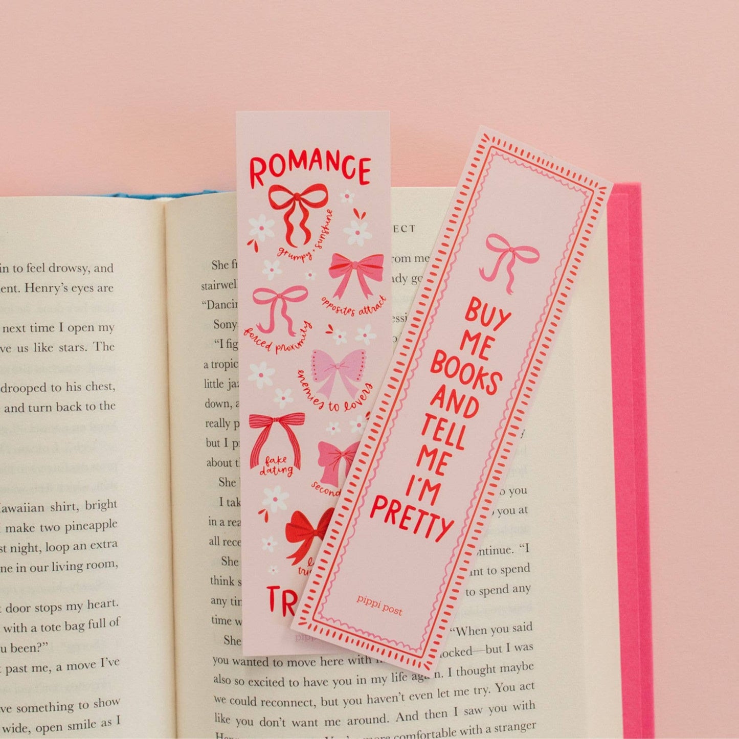 Paper Romance Tropes Bookmark Set