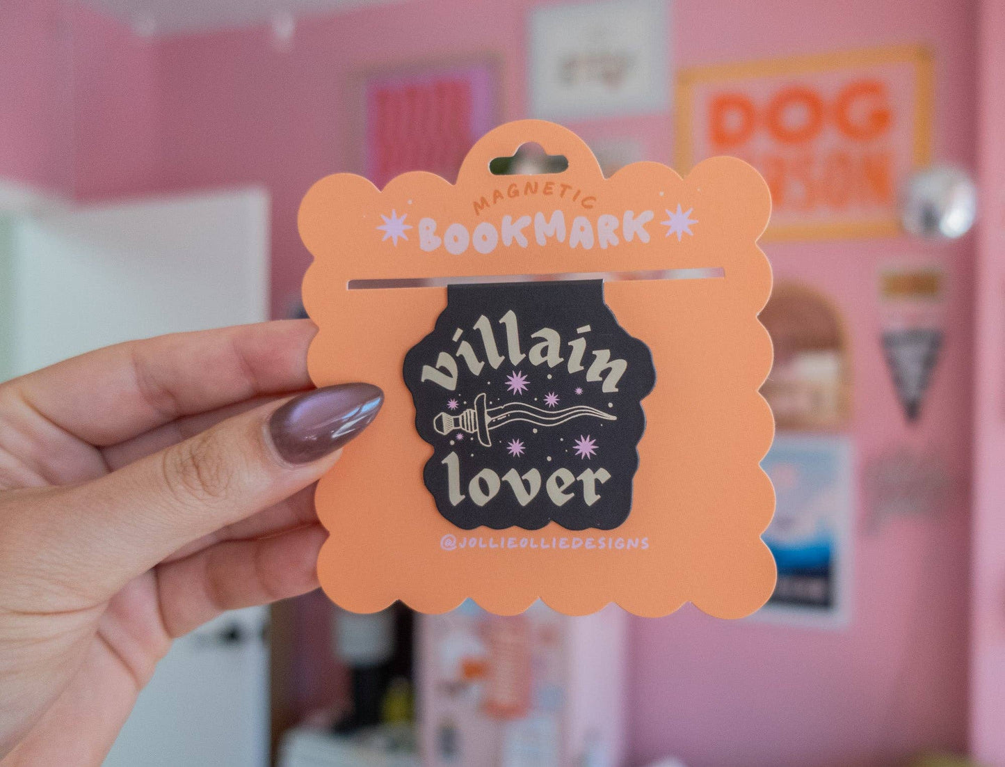Magnetic Villain Lover Bookmark