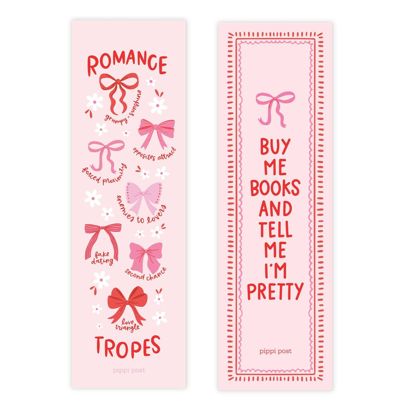 Paper Romance Tropes Bookmark Set