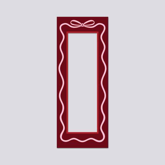 With A Bow Magnetic Digital Photobooth Frame