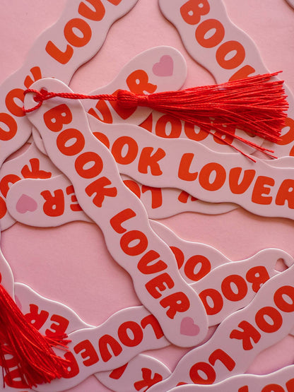Paper Book Lover Die Cut Bookmark
