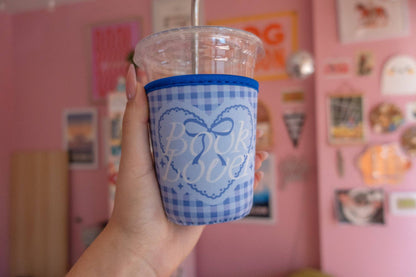 Book Lover Iced Coffee Sleeve