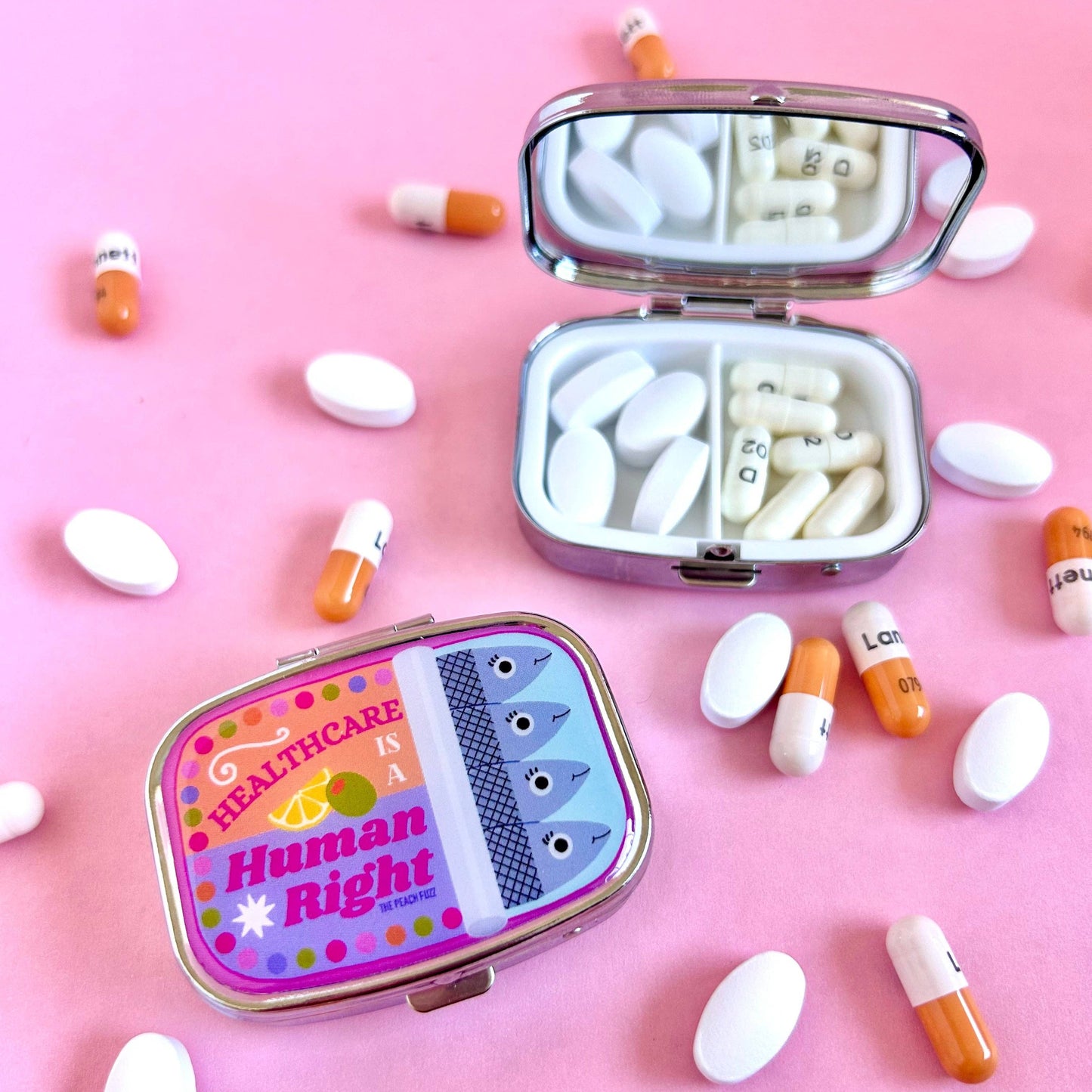 Sardine Pill Case