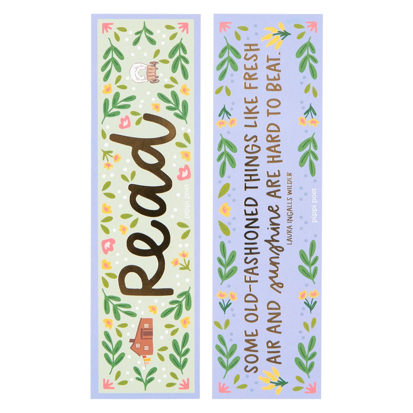Paper Read Little House on the Prairie Foil Bookmark Set