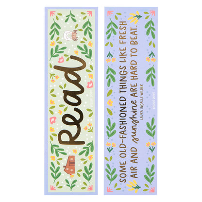 Paper Read Little House on the Prairie Foil Bookmark Set