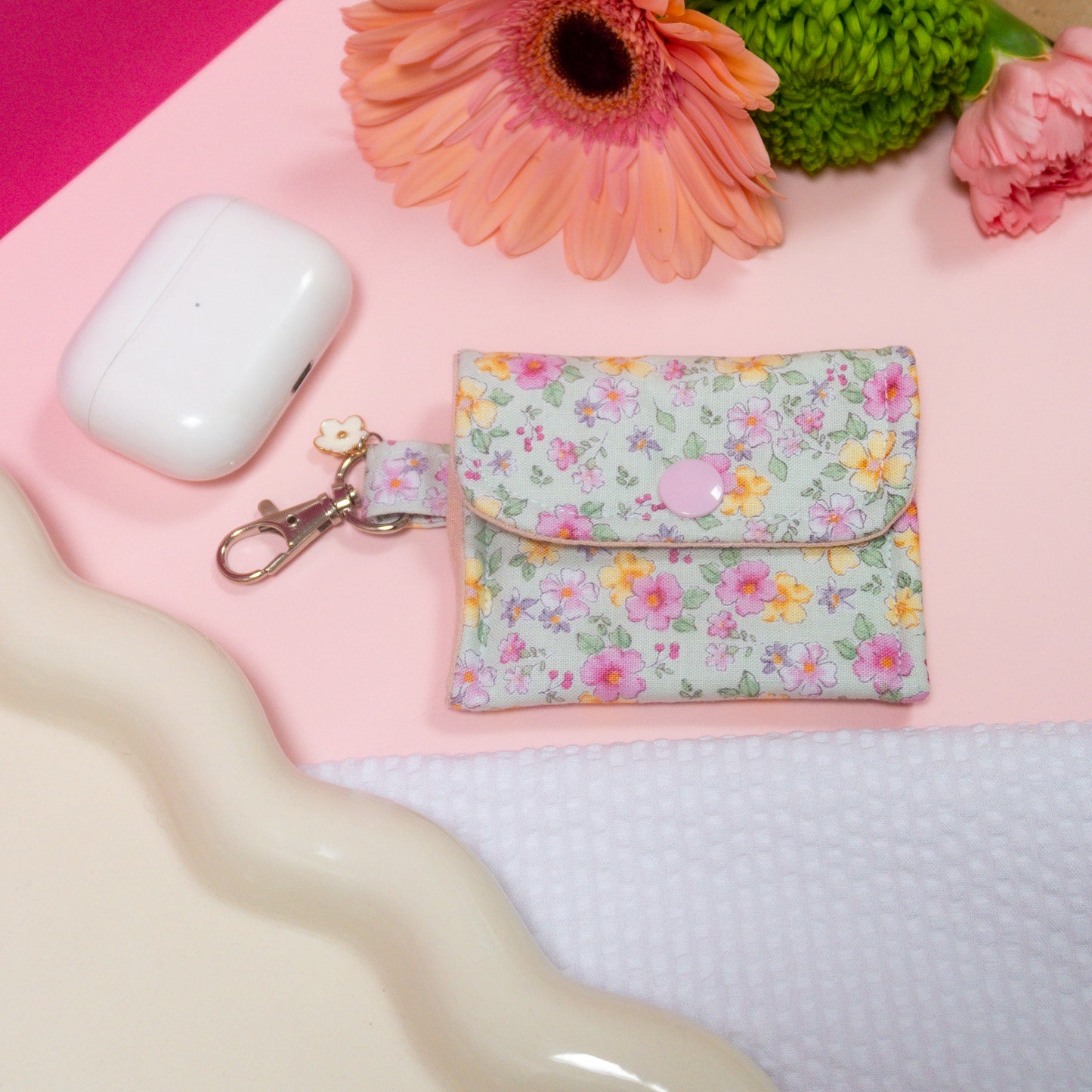 AirPod Holder - Blue Floral