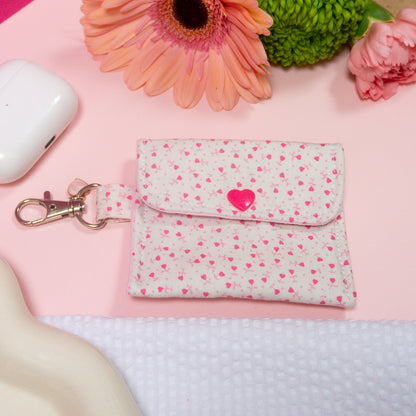 AirPod Holder - Mini Pink Hearts