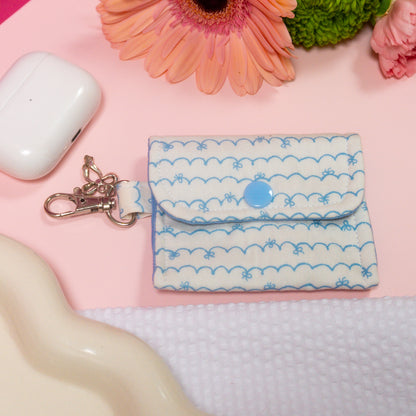 AirPod Holder - Baby Blue Bows