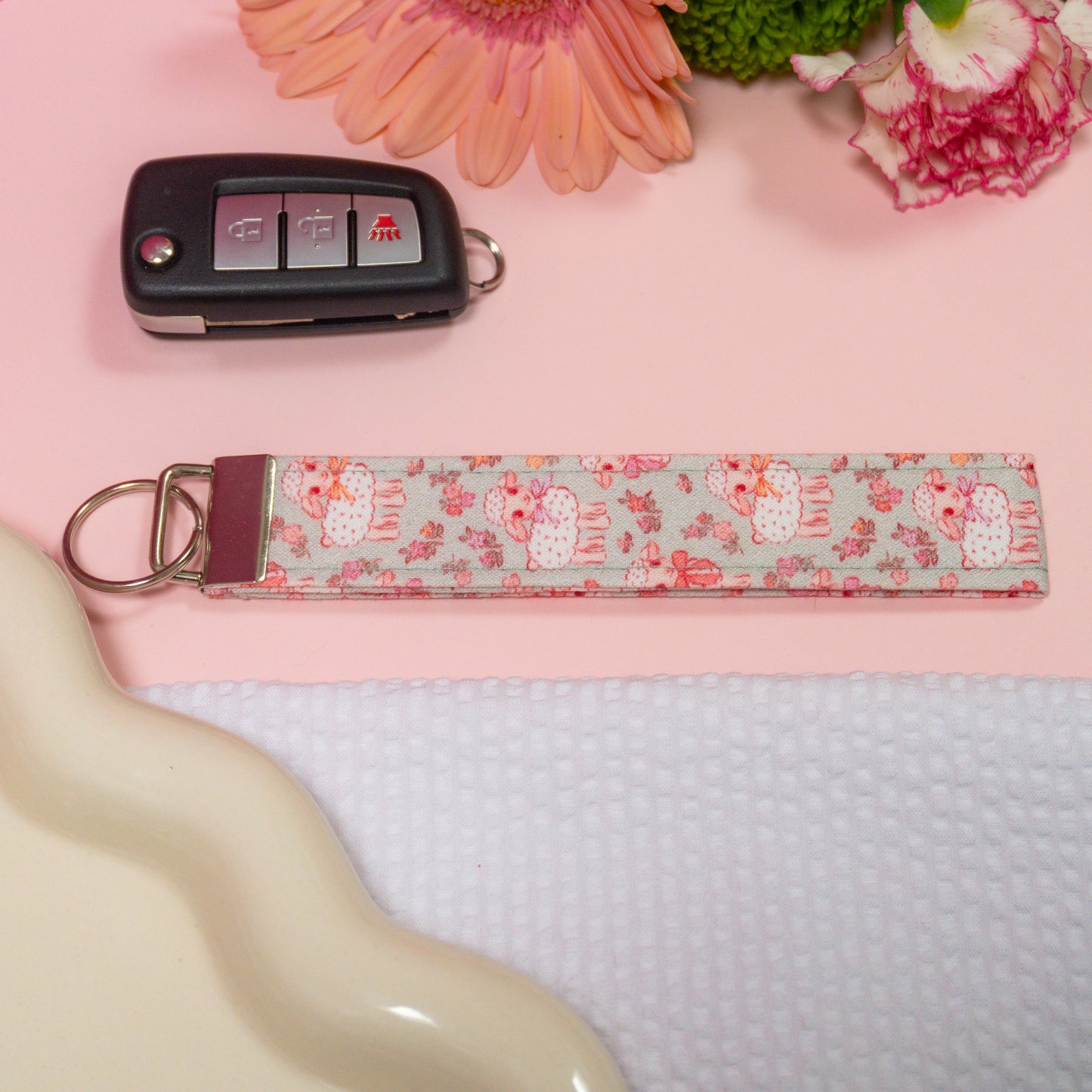 Key Fobs - Little Lamb Handmade Keychain