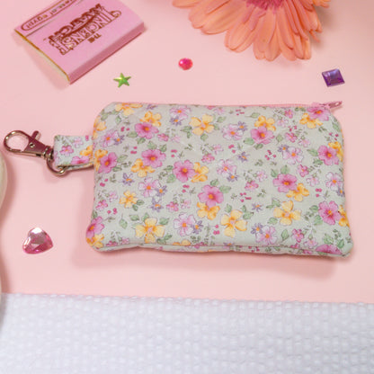 Mini Wallet - Blue Floral