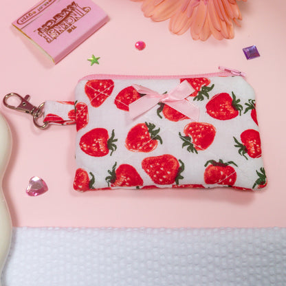 Mini Wallet - Strawberry