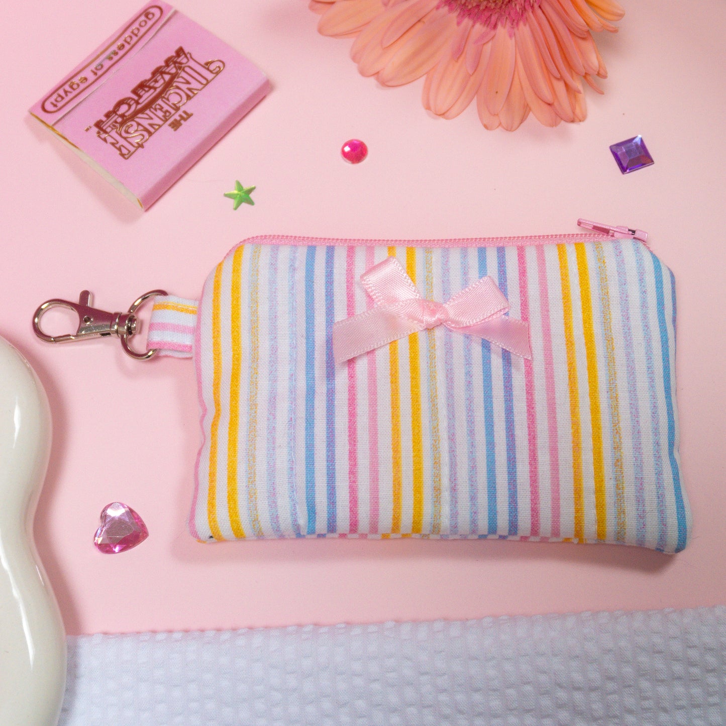 Mini Wallet - Rainbow Stripes