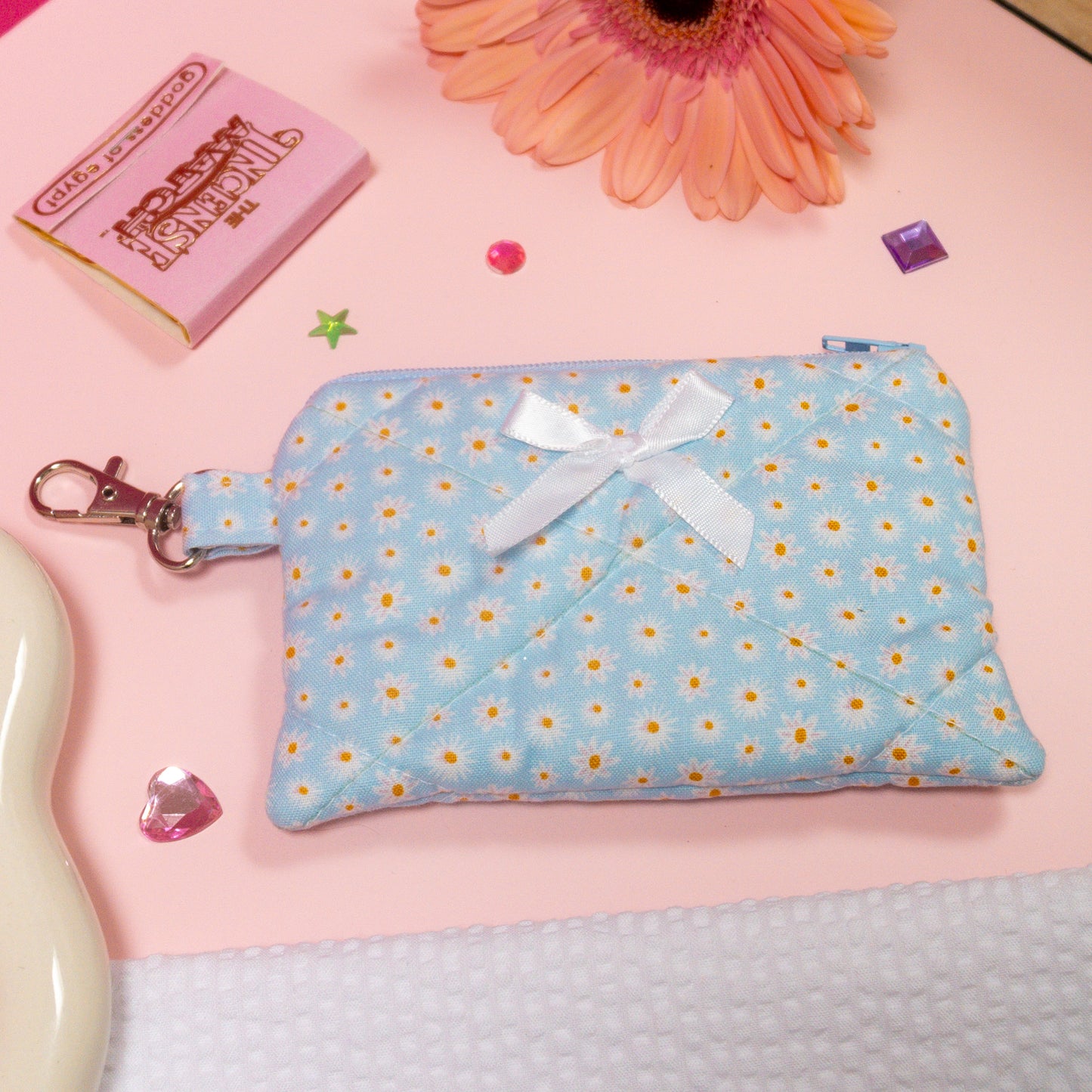 Mini Wallet - Daisies