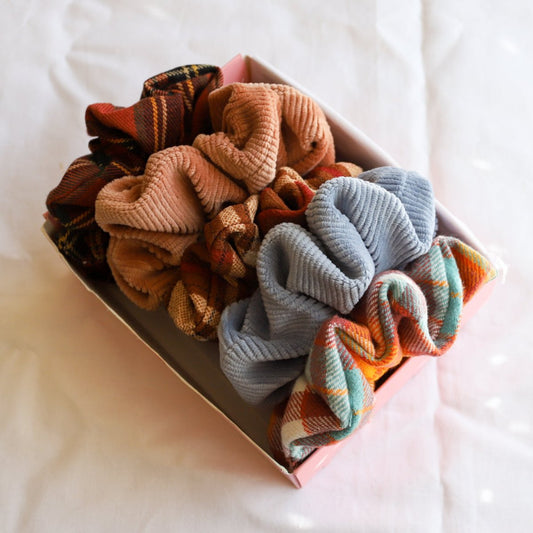 Fall Scrunchies