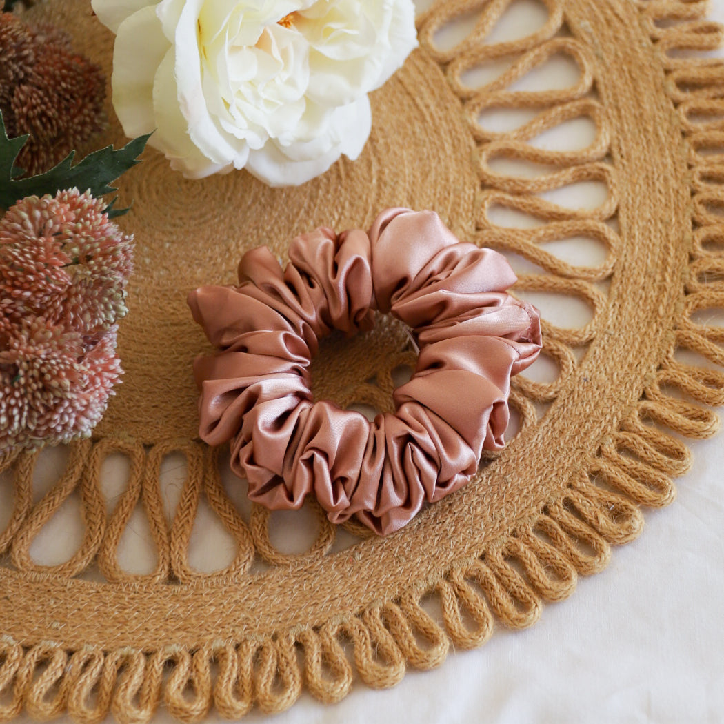 Classic Satin Scrunchie Collection