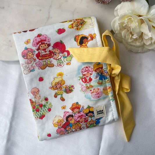 Bow Yellow Strawberry Shortcake Book Sleeve