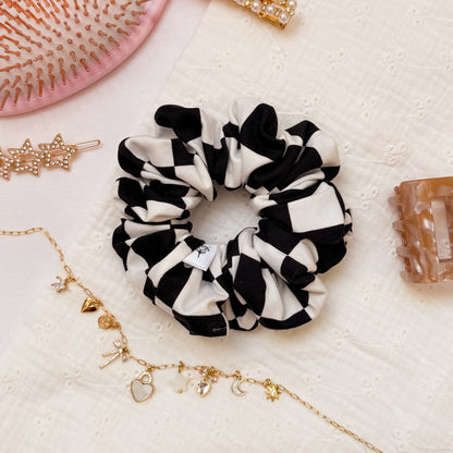 Classic Stretch Check Scrunchie