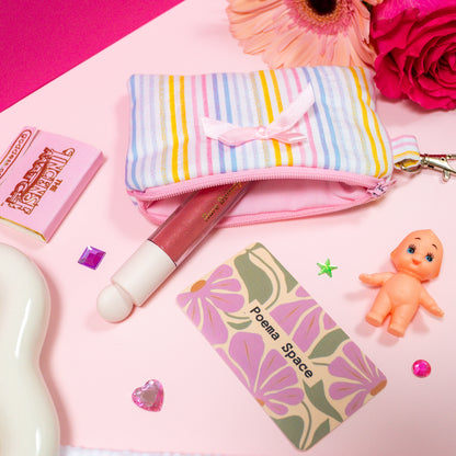Mini Wallet - Rainbow Stripes