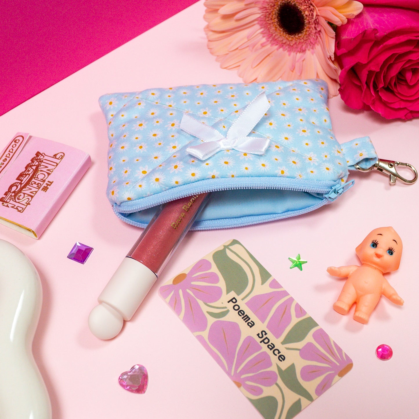Mini Wallet - Daisies