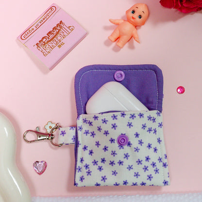 AirPod Holder - Purple Daisies