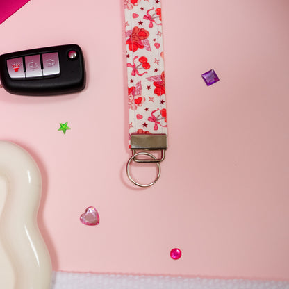 Key Fobs -Cherry Qupid Handmade Keychain