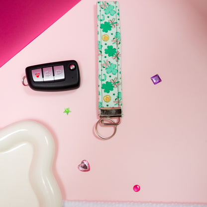 Key Fobs -Lucky Clover Handmade Keychain