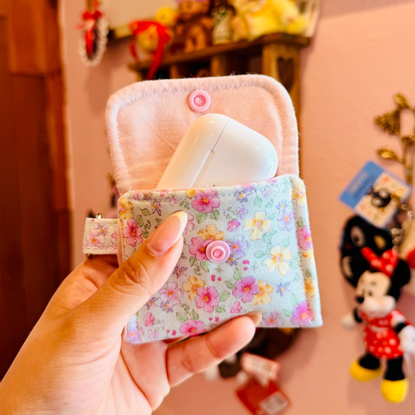 AirPod Holder - Blue Floral