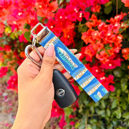 Key Fobs - Blue Fish Handmade Keychain