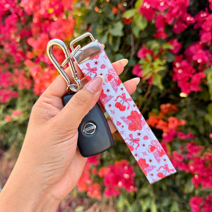 Key Fobs -Cherry Qupid Handmade Keychain