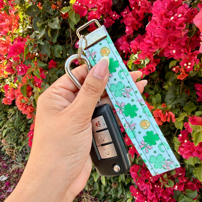 Key Fobs -Lucky Clover Handmade Keychain