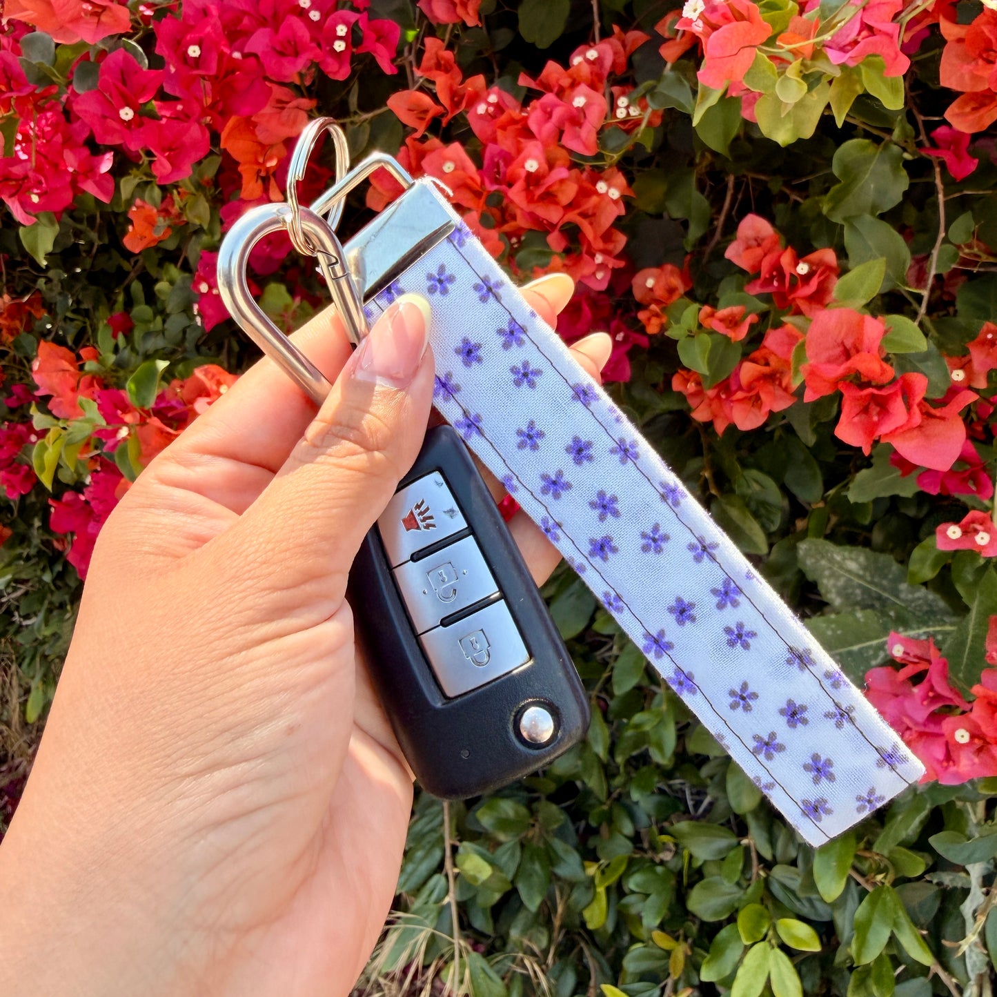 Key Fobs - Purple Daisies Handmade Keychain