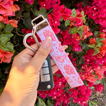 Key Fobs -Cow Girl Handmade Keychain