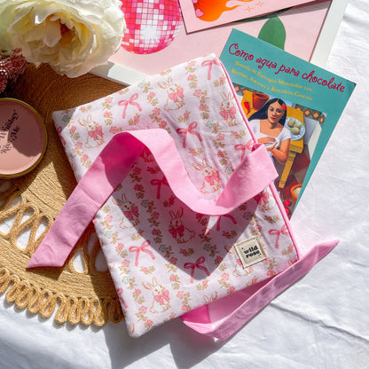 Bow Bunnies Book Sleeve