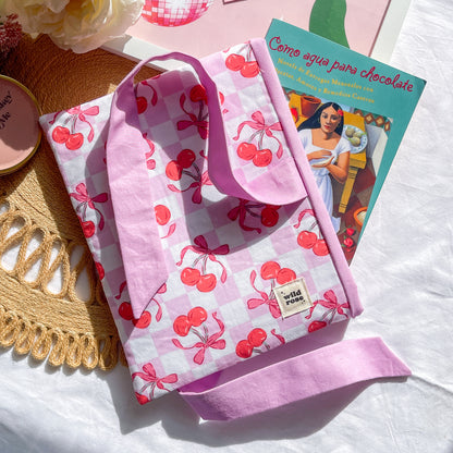 Bow Cherry Bows Book Sleeve