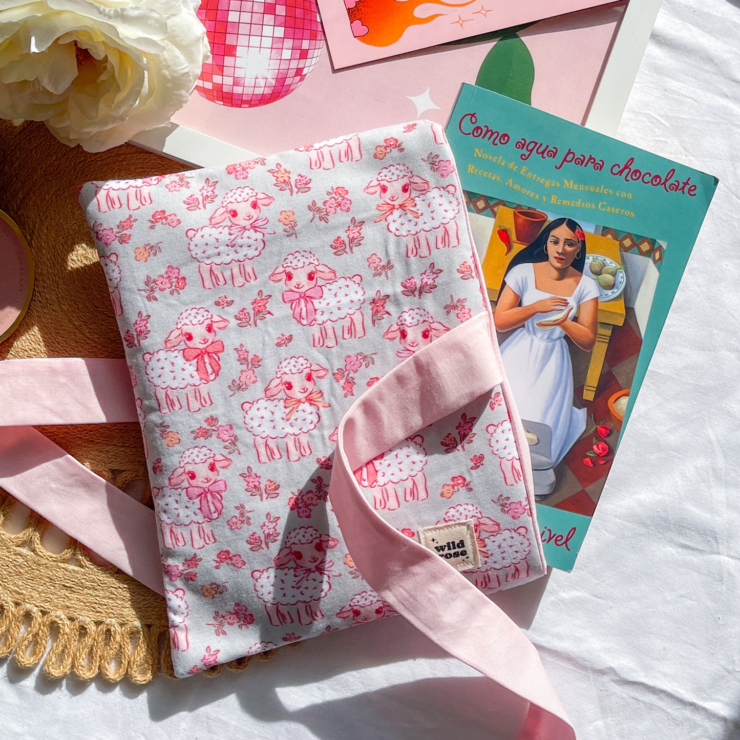 Bow Sheep Book Sleeve