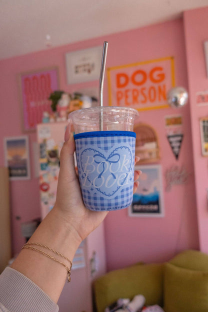 Book Lover Iced Coffee Sleeve