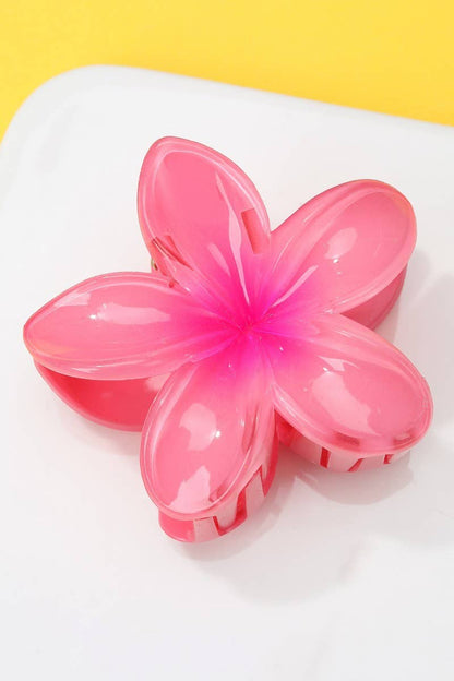 Hawaiian Flower Claw Clip