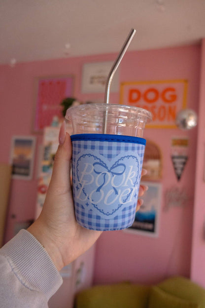 Book Lover Iced Coffee Sleeve