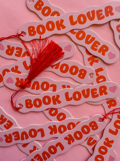Paper Book Lover Die Cut Bookmark