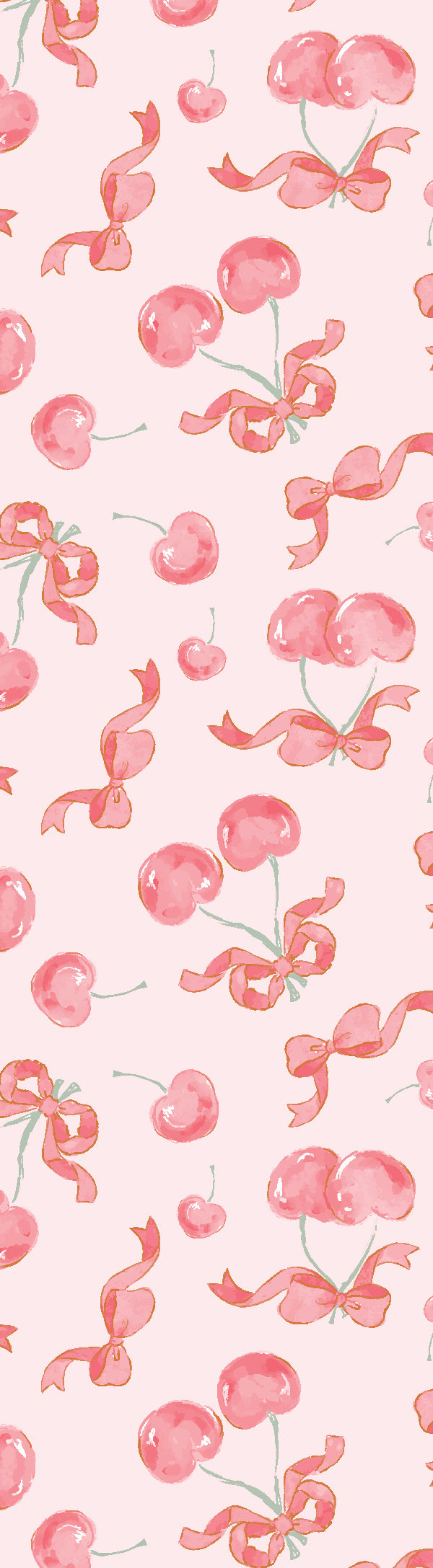 Paper Cherries Bookmark