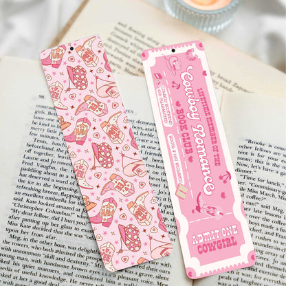 Paper Cowgirl Bookmark