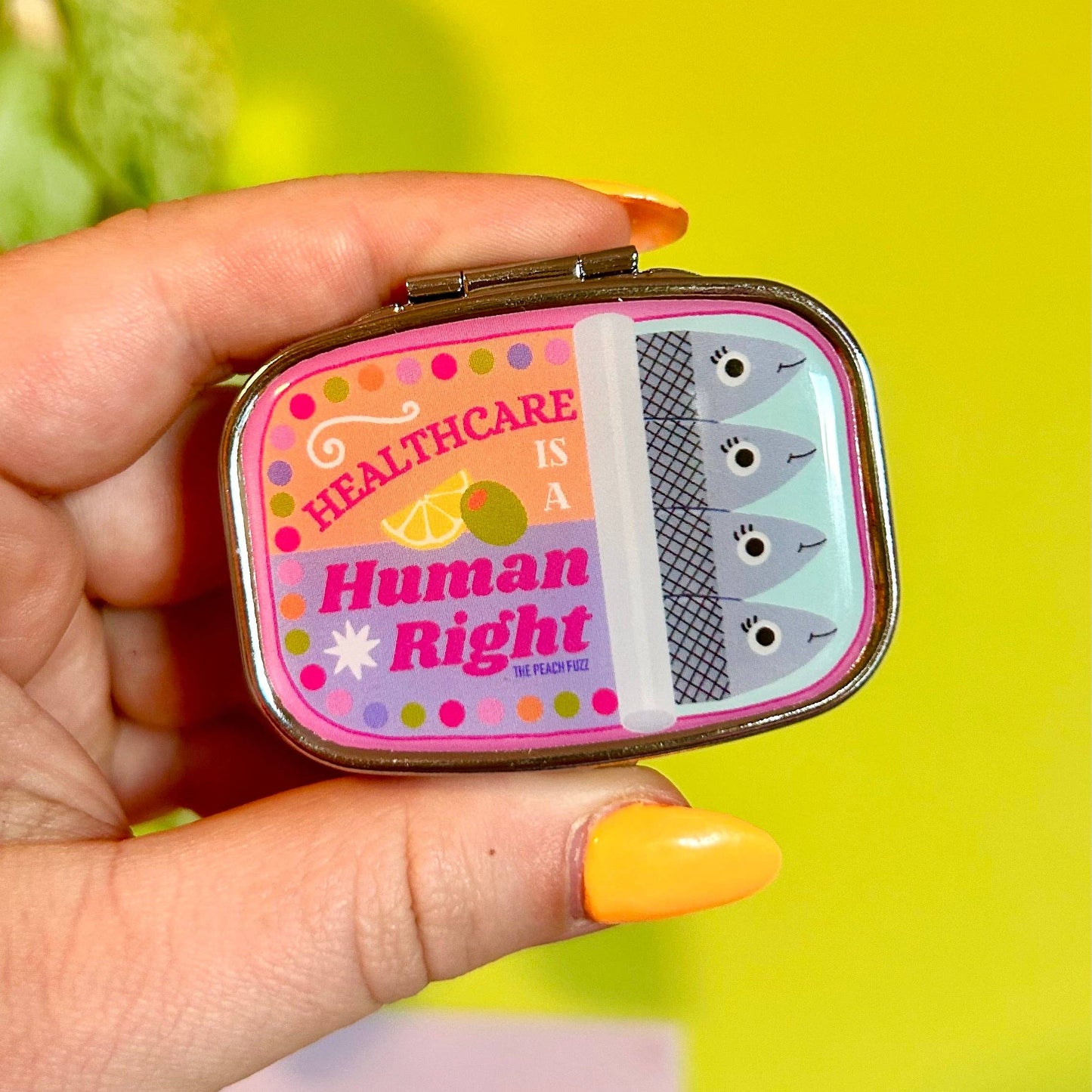 Sardine Pill Case