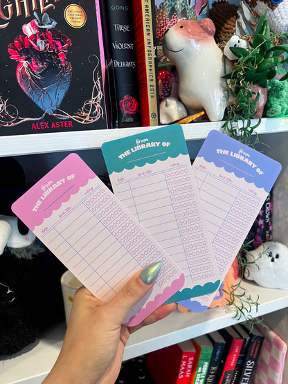 Paper Book Rating Bookmark