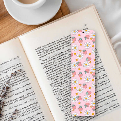 Paper Strawberries Bookmark