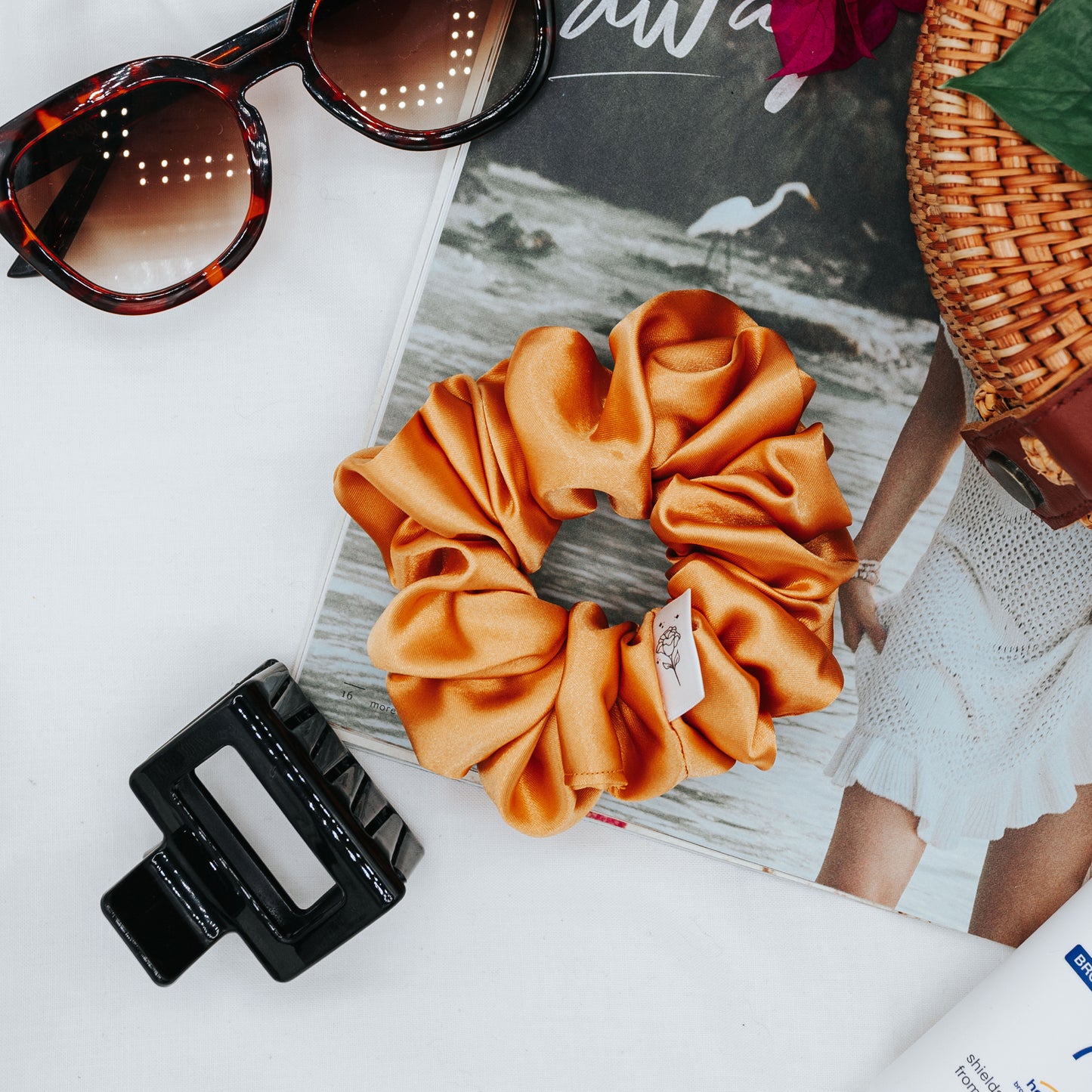 Classic Satin Scrunchie Collection